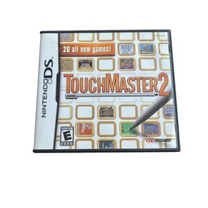 TouchMaster 2 Nintendo DS Game Midway CIB Complete with Manual NTR-P-CCME